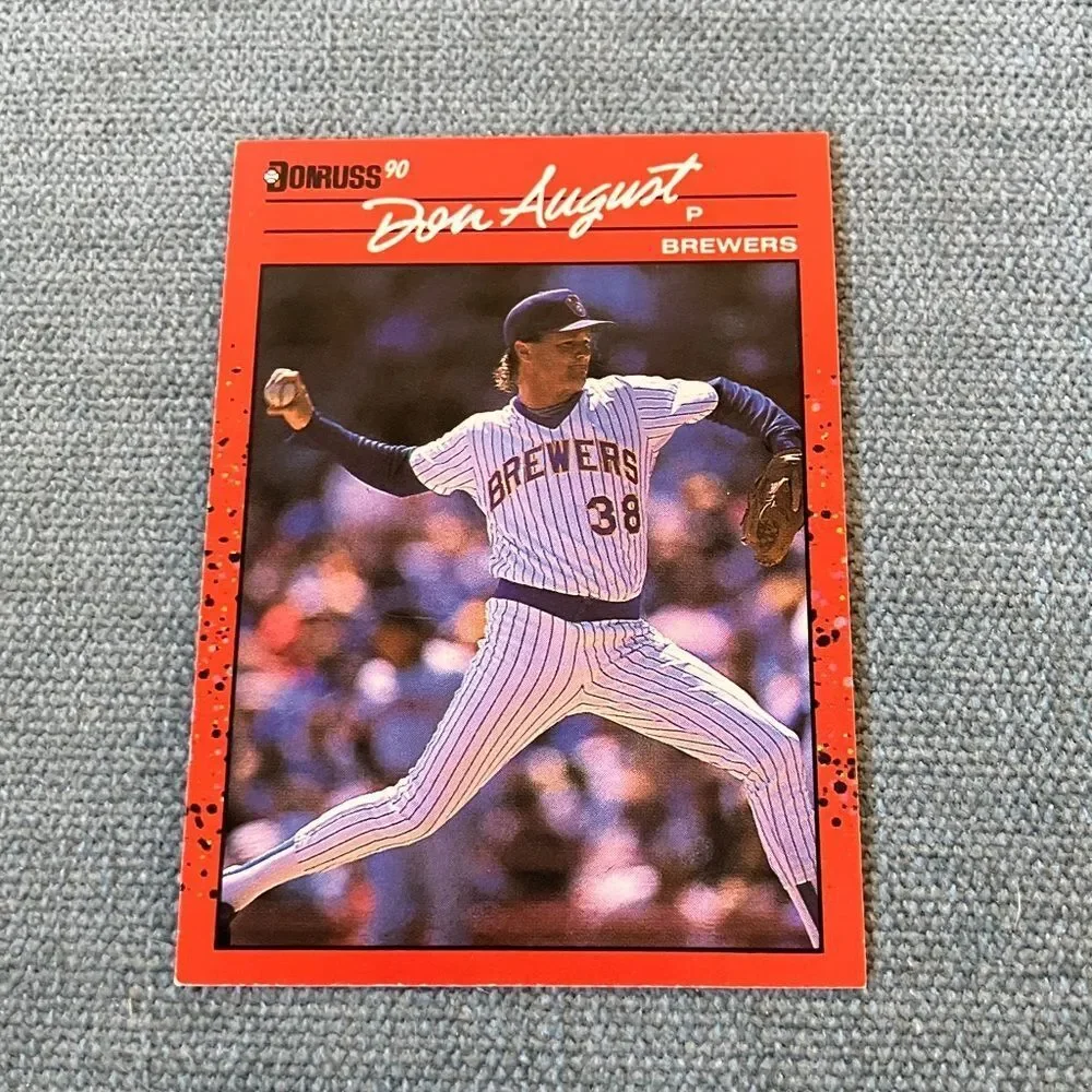 1990 Donruss Milwaukee Brewers Baseball Card Trading Card